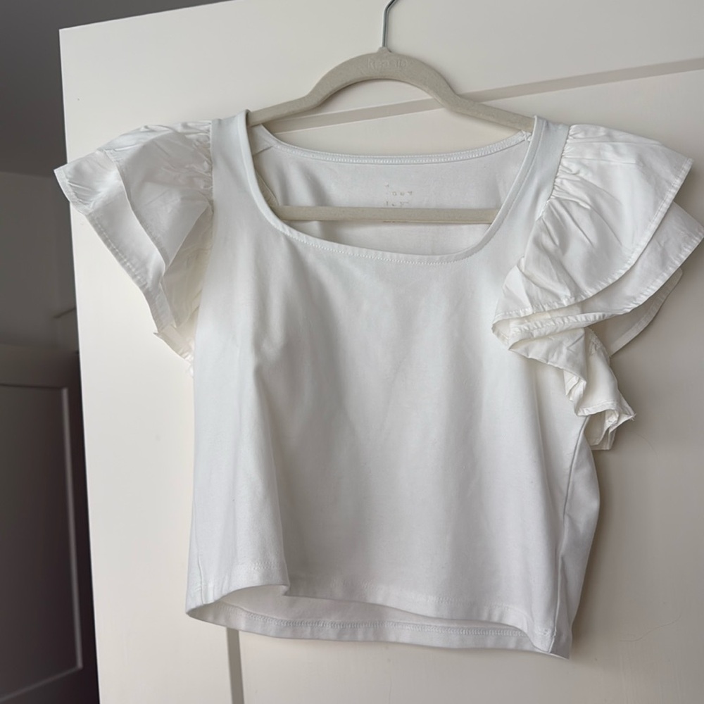 A New Day white cropped top